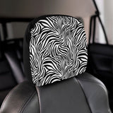Zebra skin pattern Car Headrest Cover