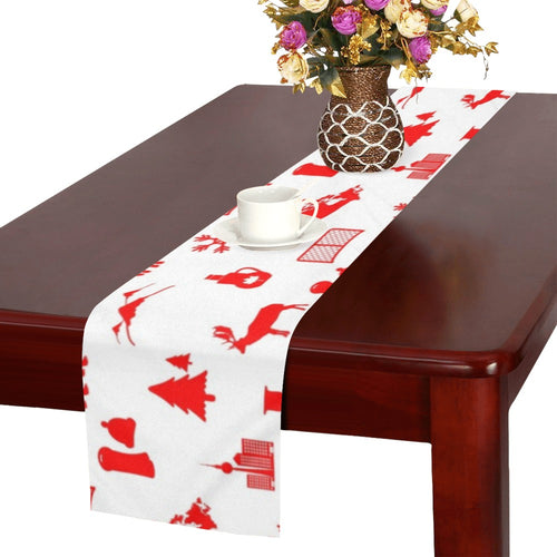 Canada Pattern Print Design 04 Table Runner