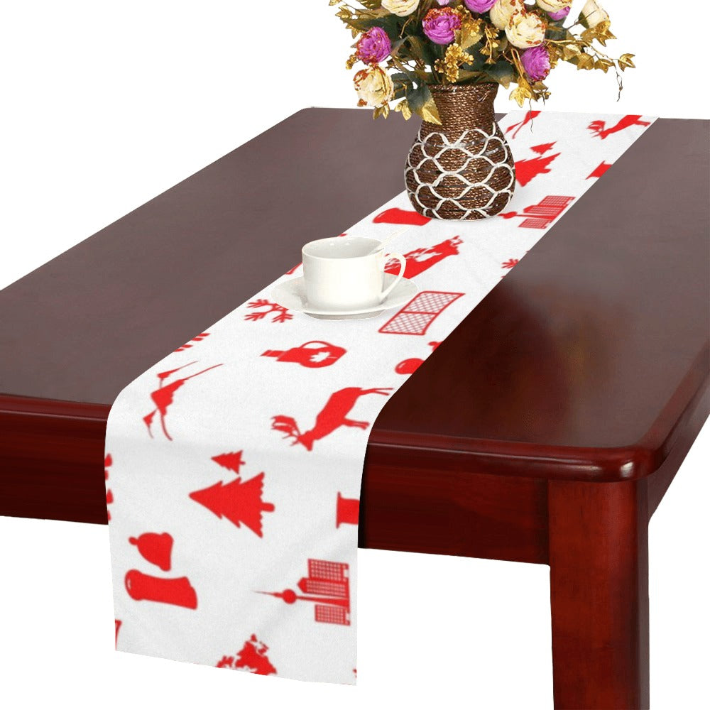 Canada Pattern Print Design 04 Table Runner