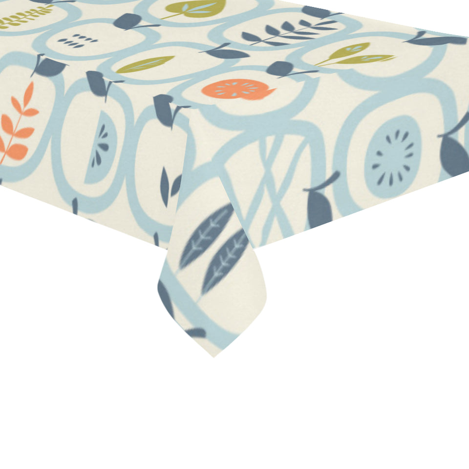 apples leaves pattern Tablecloth