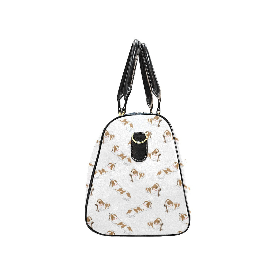 Jack Russel Pattern Print Design 04 Travel Bag
