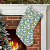 Pelican Pattern Print Design 04 Christmas Stocking