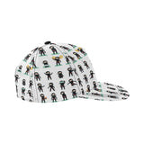 Cute ninja katana sword pattern All Over Print Snapback Cap