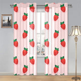 Strawberry beautiful pattern Gauze Curtain