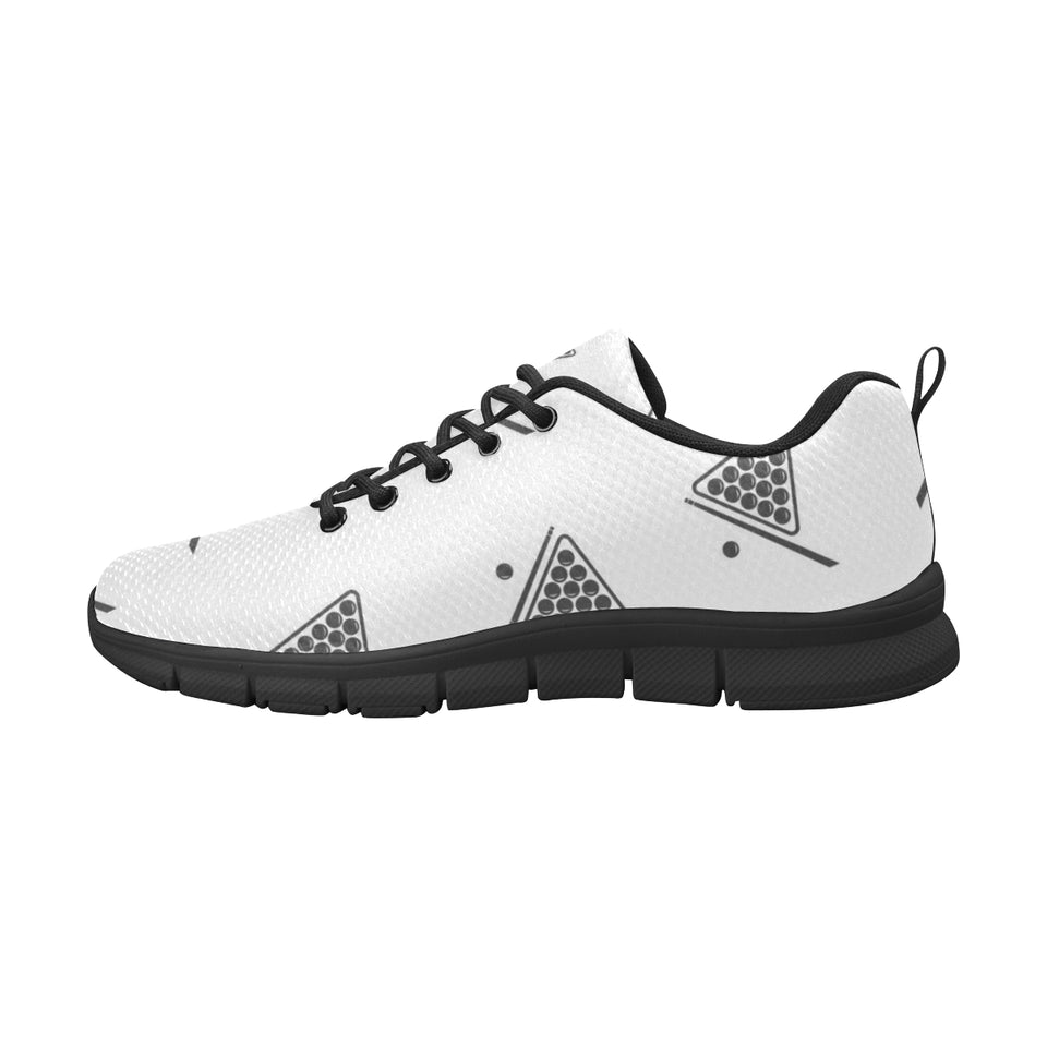Billiard Ball Pattern Print Design 03 Men's Breathable Sneakers ( Model 055)