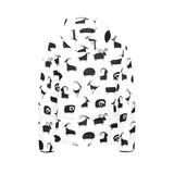 Goat ram pattern Kids' Boys' Girls' Padded Hooded Jacket