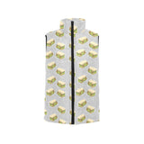 Sandwich Pattern Print Design 05 Men's Padded Vest