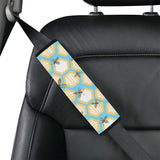 Bee honeycomb pattern Car Seat Belt Cover