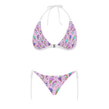 Cute ice cream cone animal pattern Sexy Bikinis Two-Piece Swimsuits
