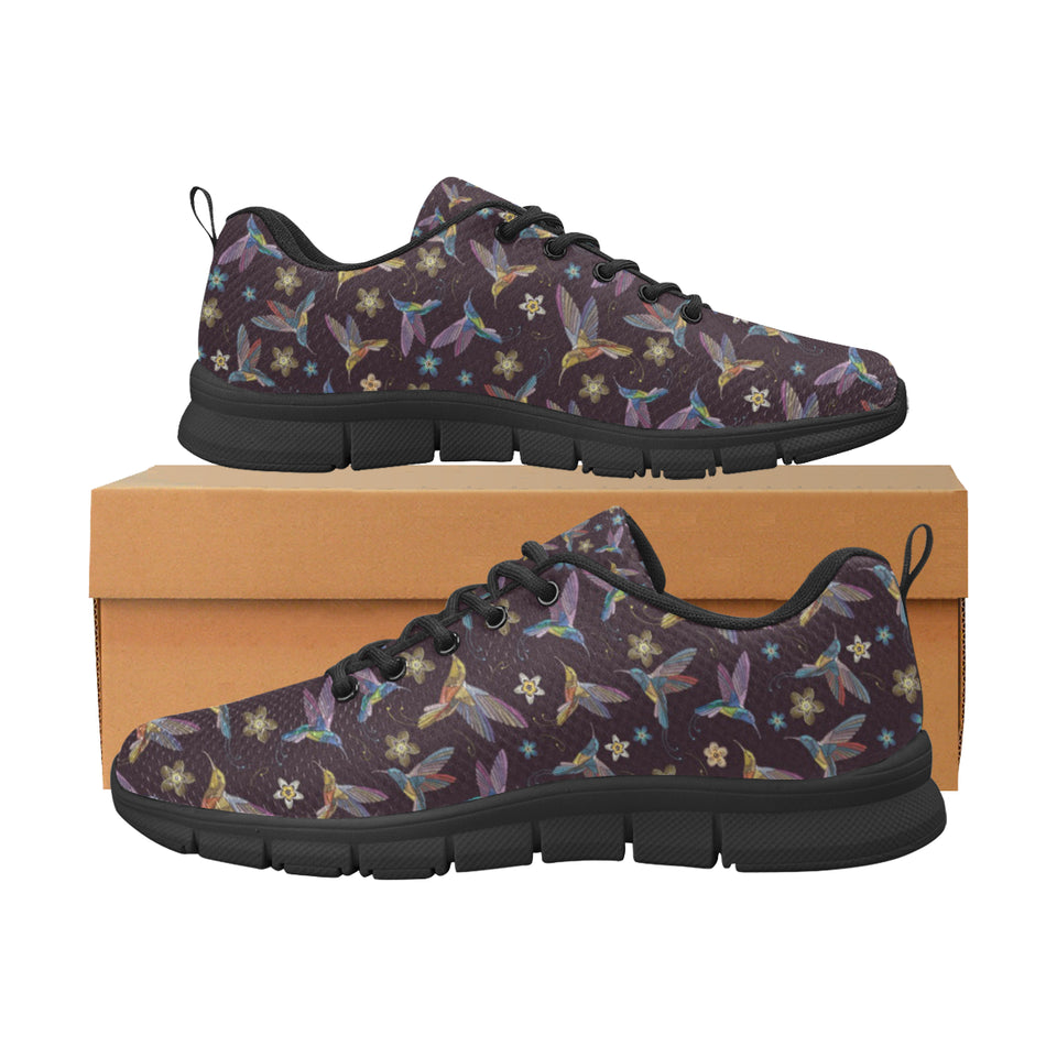 Hummingbird Pattern Print Design 04 Women's Sneaker Shoes