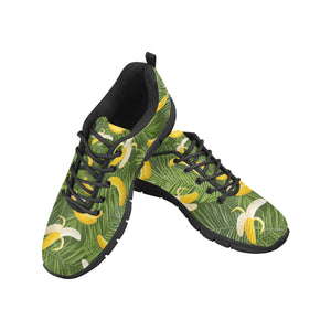 Banana Palm Leaves pattern Men's Sneaker Shoes