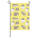 Cute Hamster pattern House Flag Garden Flag