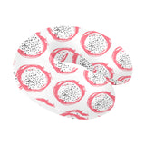 Hand drawn dragon fruit U-Shaped Travel Neck Pillow