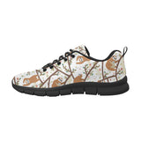 Sloths hanging on the tree pattern Women's Sneaker Shoes