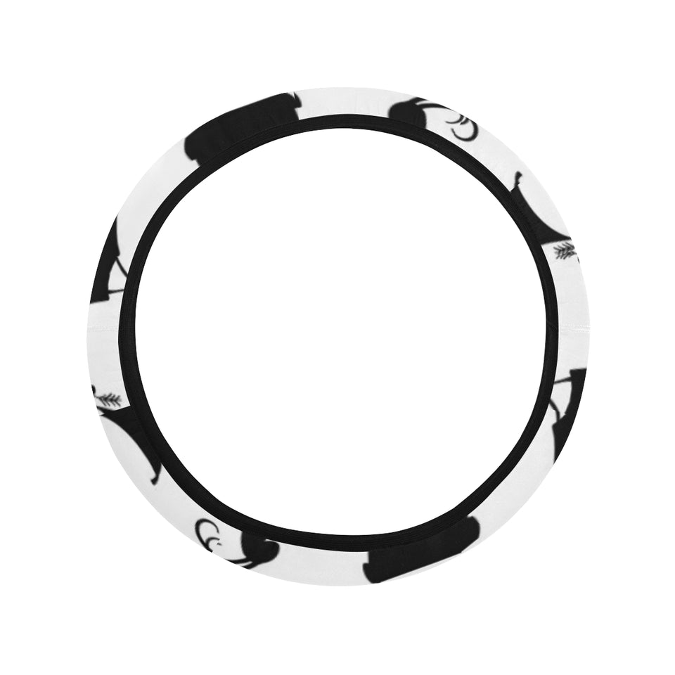 Goat ram pattern Car Steering Wheel Cover