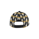 French fries dark background All Over Print Snapback Cap