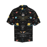 space pattern Men's All Over Print Hawaiian Shirt