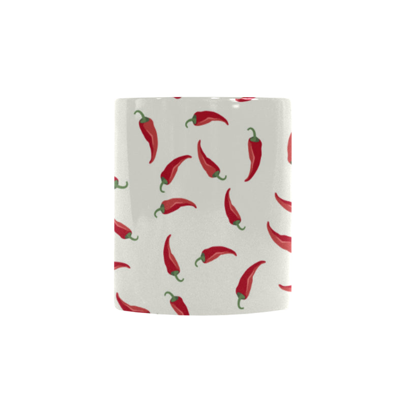 Chili peppers pattern Morphing Mug Heat Changing Mug