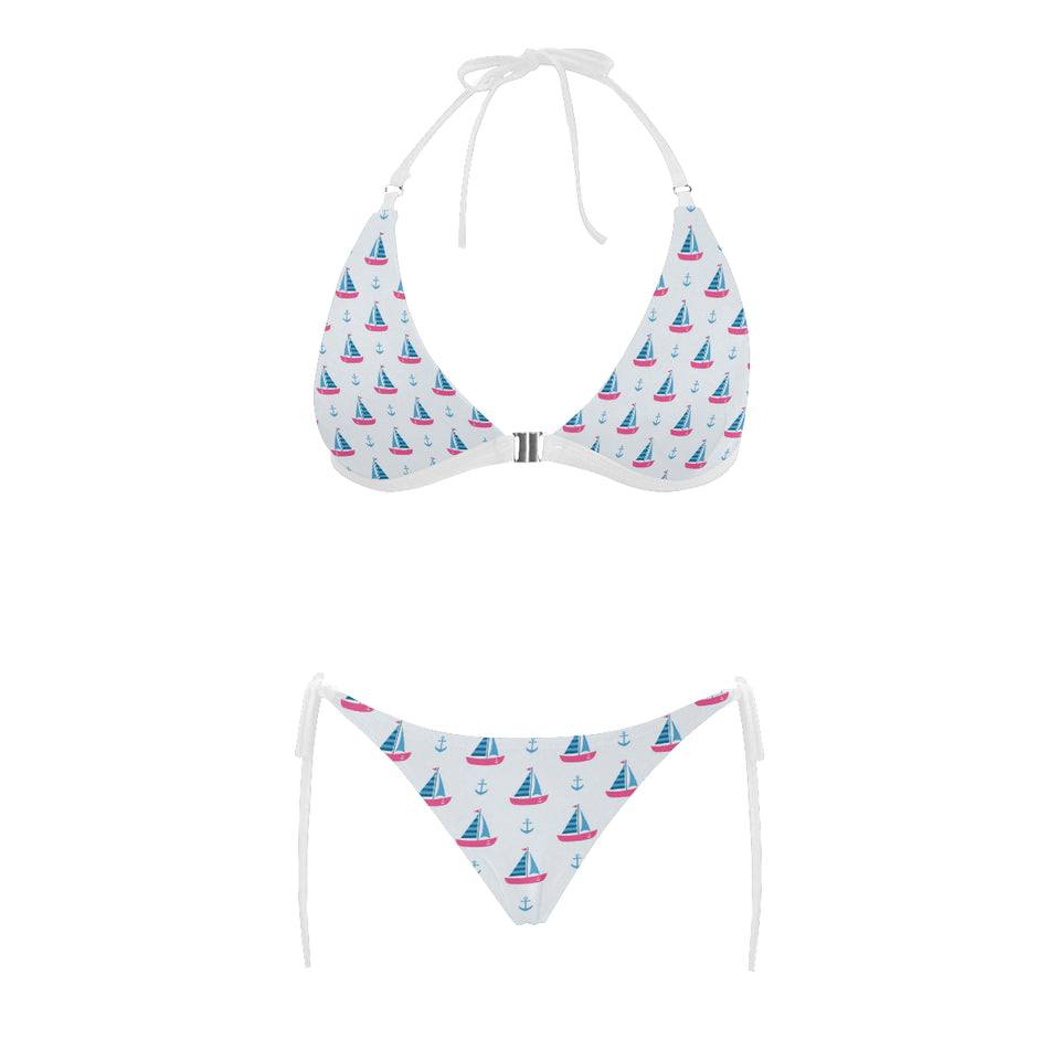 Sailboat anchor pattern Sexy Bikinis Two-Piece Swimsuits