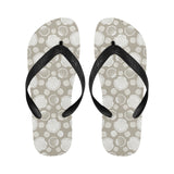 Scallop shell pattern Unisex Flip Flops