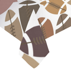 American football ball pattern Tablecloth