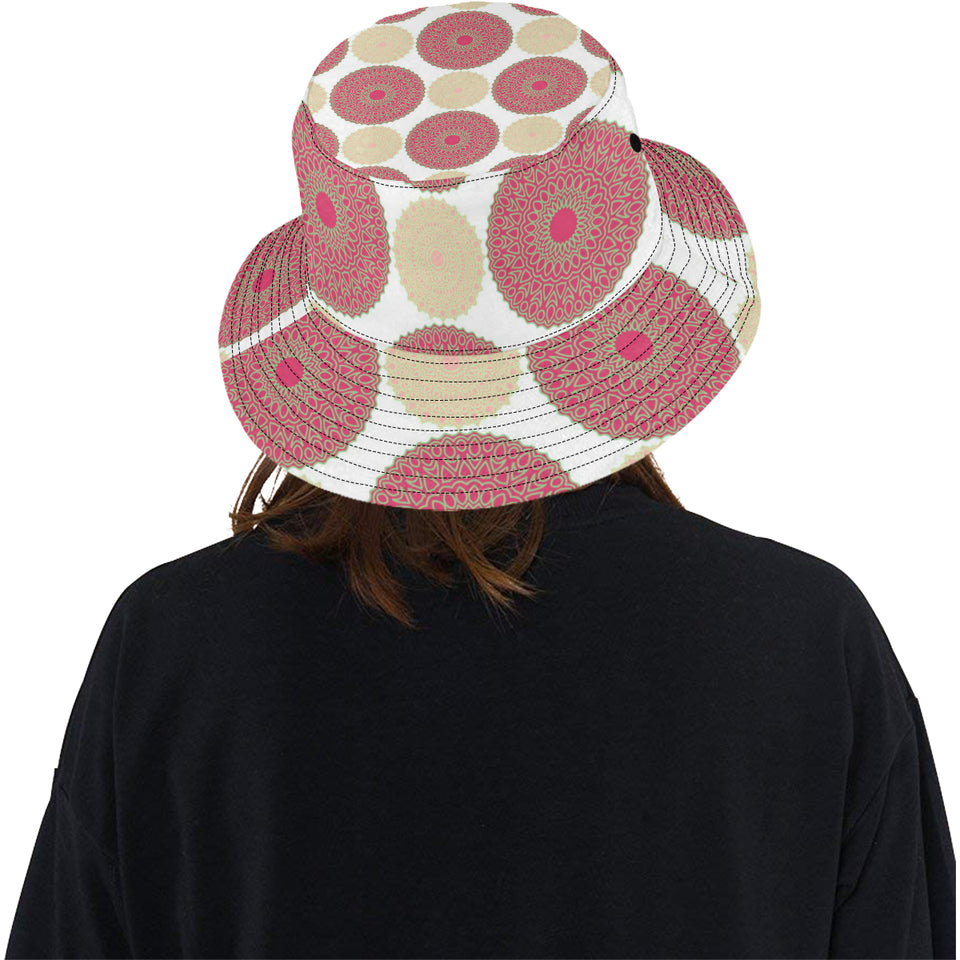 Circle indian pattern Unisex Bucket Hat