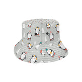 Cute Penguin christmas pattern Unisex Bucket Hat