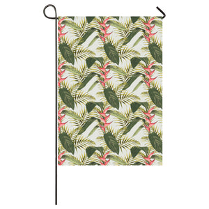 heliconia pattern House Flag Garden Flag