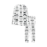 Mustache Beard Pattern Print Design 04 Kids' Boys' Girls' All Over Print Pajama Set