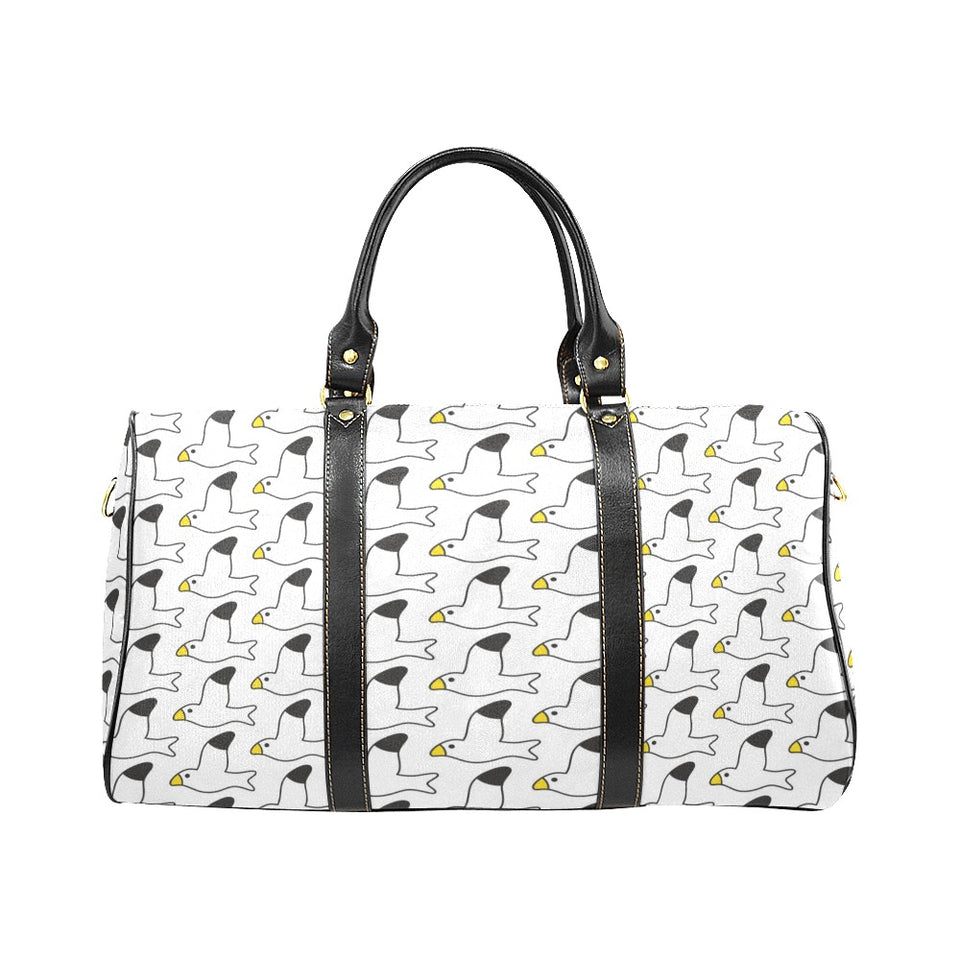 Seagull Pattern Print Design 05 Travel Bag