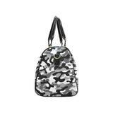 Black white camouflage pattern Travel Bag