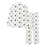 Seagull Pattern Print Design 05 Women's Long Pajama Set