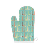 Giraffe Pattern Print Design 01 Heat Resistant Oven Mitts