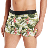 heliconia pattern Men's All Over Print Boxer Briefs Men's Underwear