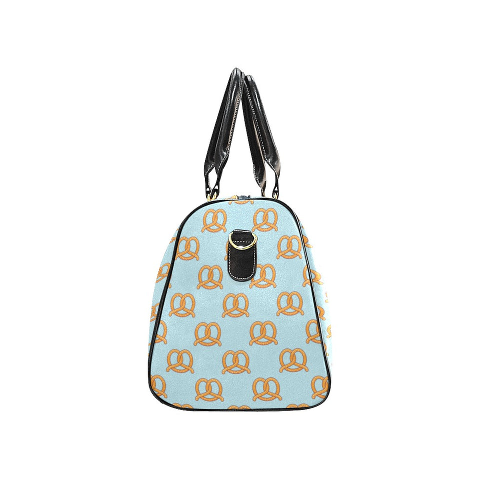 Pretzels Pattern Print Design 03 Travel Bag