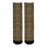 Snake skin pattern Crew Socks