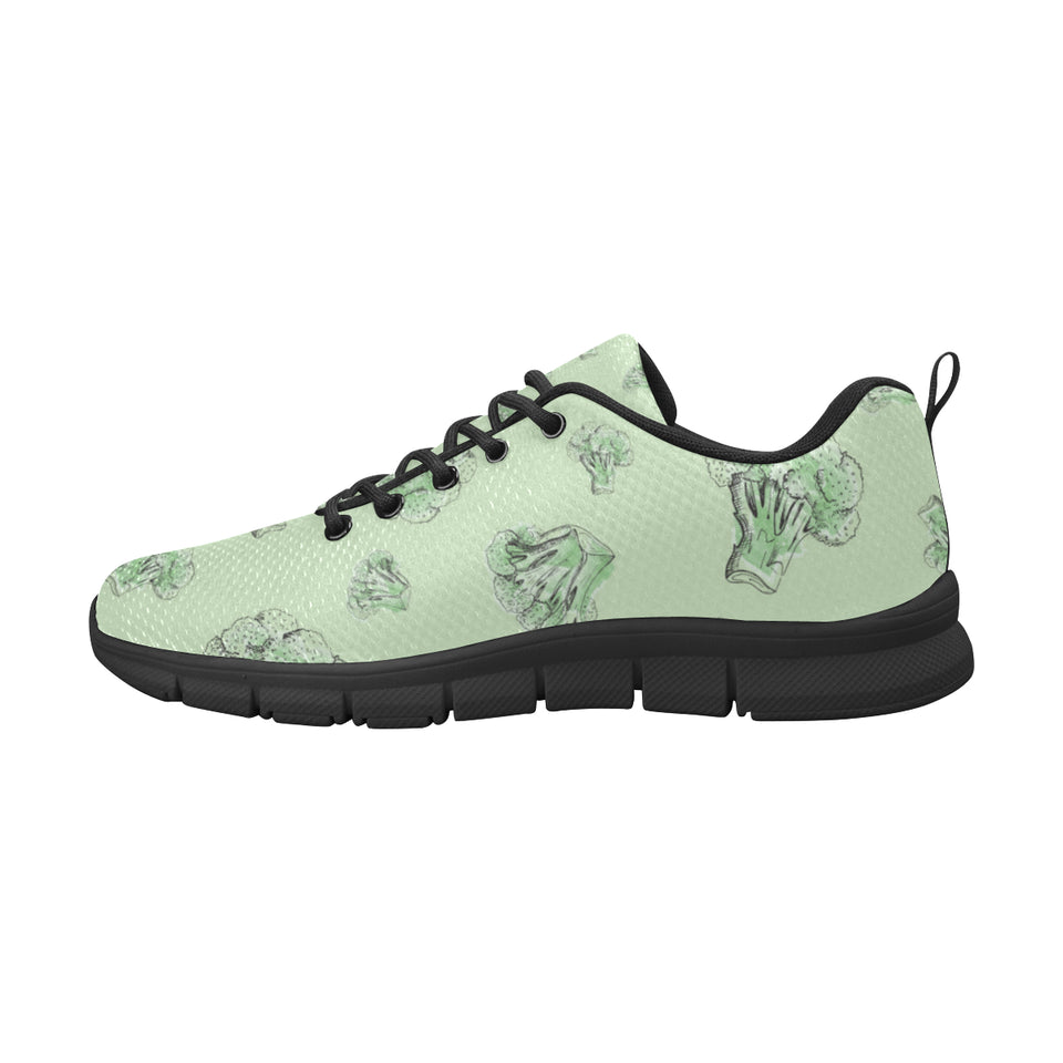 broccoli sketch pattern Men's Sneaker Shoes