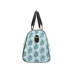 Swordfish Pattern Print Design 05 Travel Bag