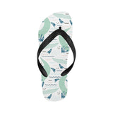 Crocodile diver pattern Unisex Flip Flops