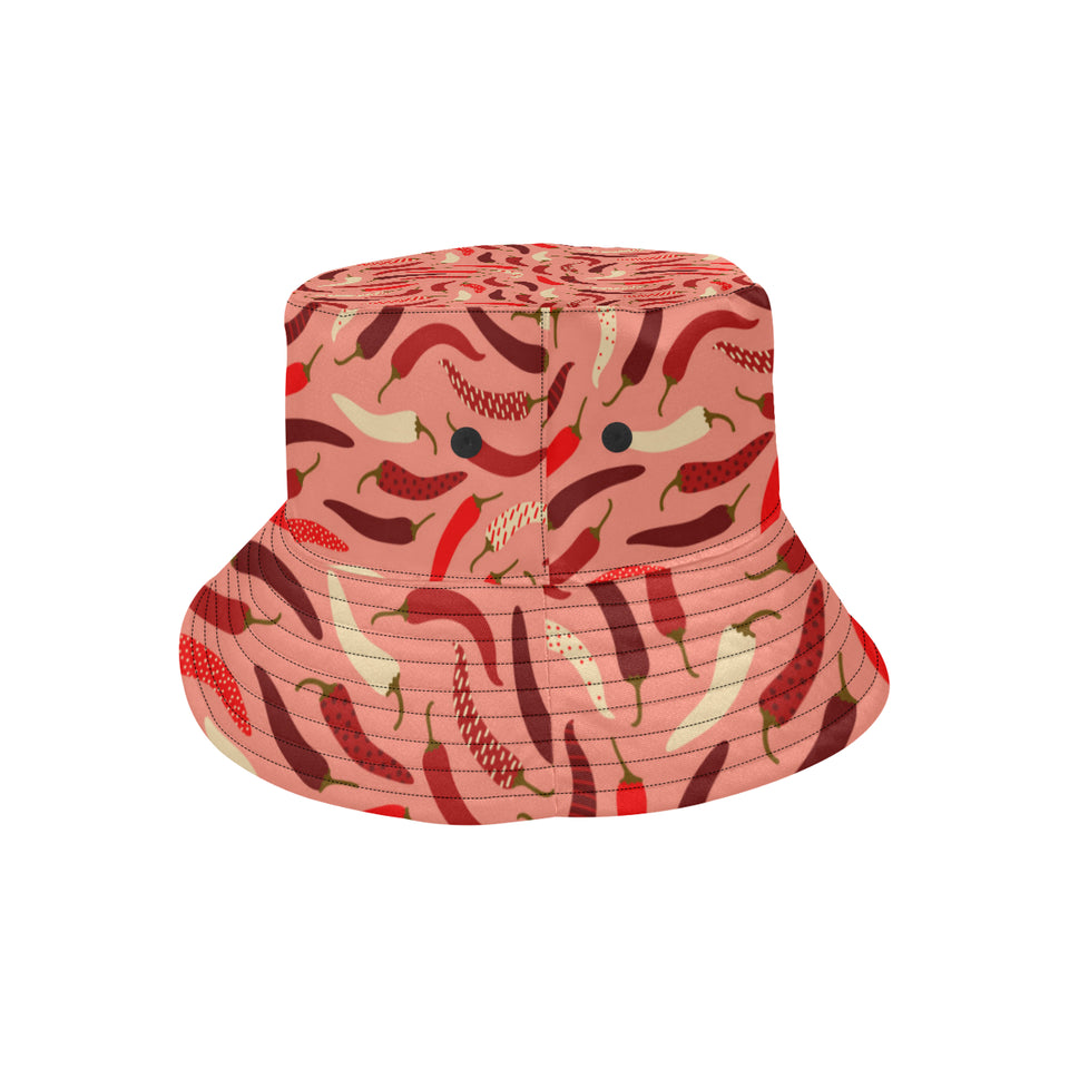 Beautiful Chili peppers pattern Unisex Bucket Hat