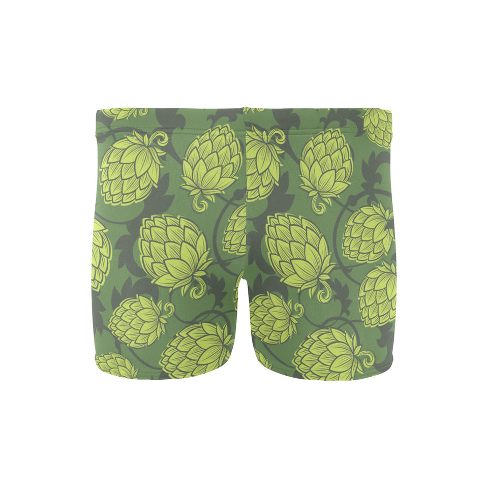 Hop pattern Hop cone background Men's Swimming Trunks