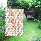 Color cute owl pattern House Flag Garden Flag