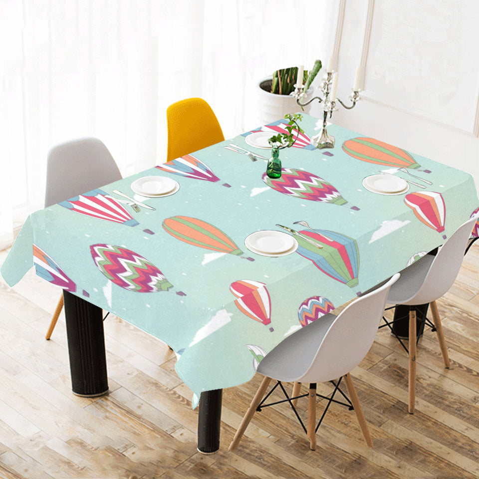Hot Air Balloon design Pattern Tablecloth