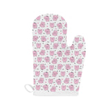 Pig Pattern Print Design 03 Heat Resistant Oven Mitts