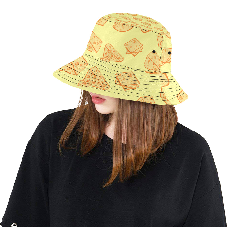 Cheese design pattern Unisex Bucket Hat