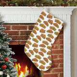 Sandwich Pattern Print Design 02 Christmas Stocking