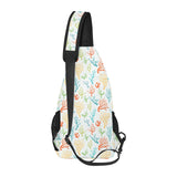 Coral Reef Pattern Print Design 02 All Over Print Chest Bag