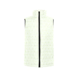 Cucumber pattern background Women's Padded Vest