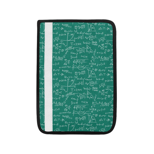 Math Pattern Print Design 01 Car Seat Belt Cover