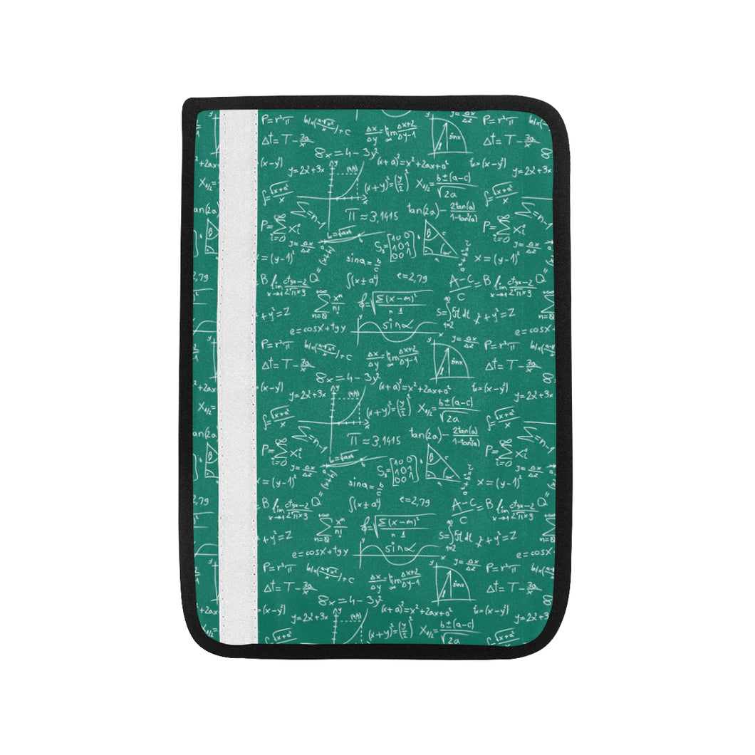 Math Pattern Print Design 01 Car Seat Belt Cover